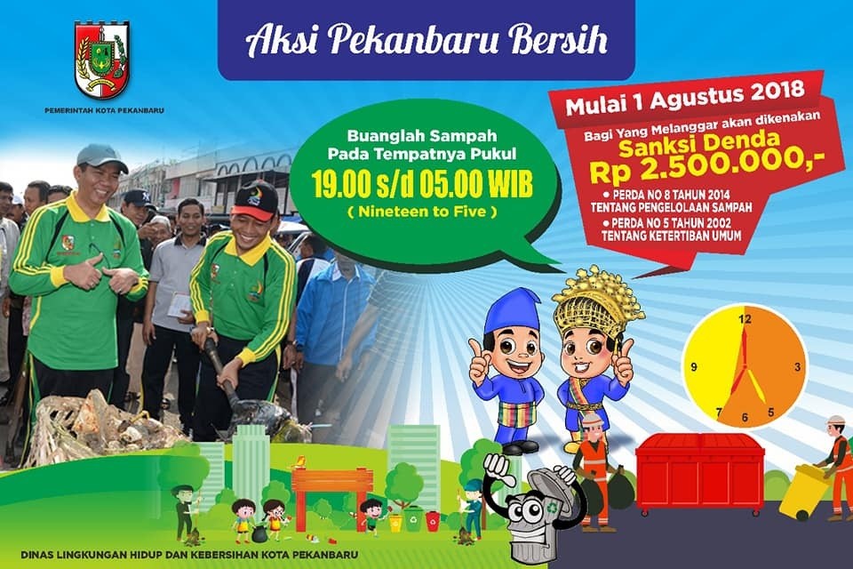 1532927770-RiauBertuah co-Aksi Pekanbaru bersih